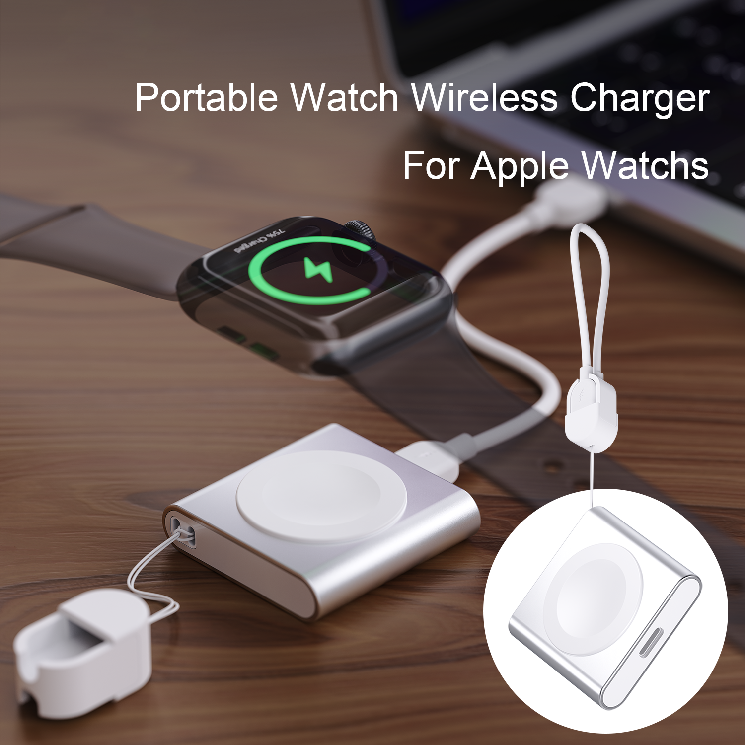 Bonola Apple Watch 充電器磁気ポータブル  - Watch 7 Smartwatch Iphone のレビューと価格