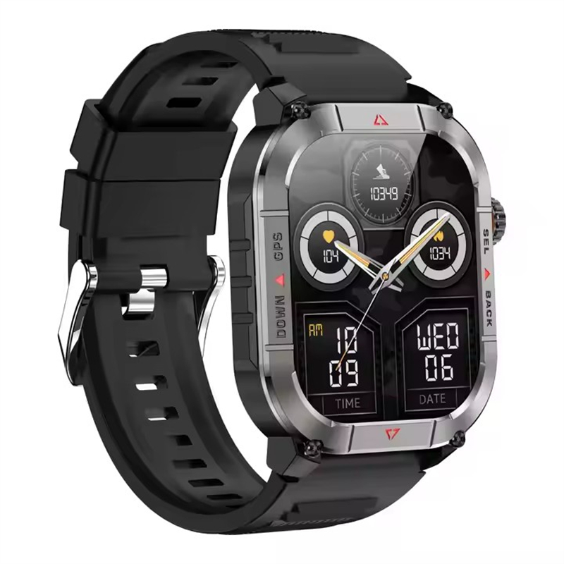 新型HK84メンズスマートウォッチ AMOLED アウトドア - Smartwatch Watches For Men Digital のレビューと価格
