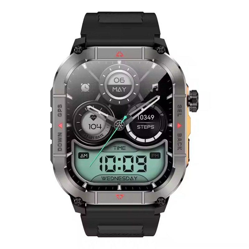 新型HK84メンズスマートウォッチ AMOLED アウトドア - Smartwatch Watches For Men Digital のレビューと価格
