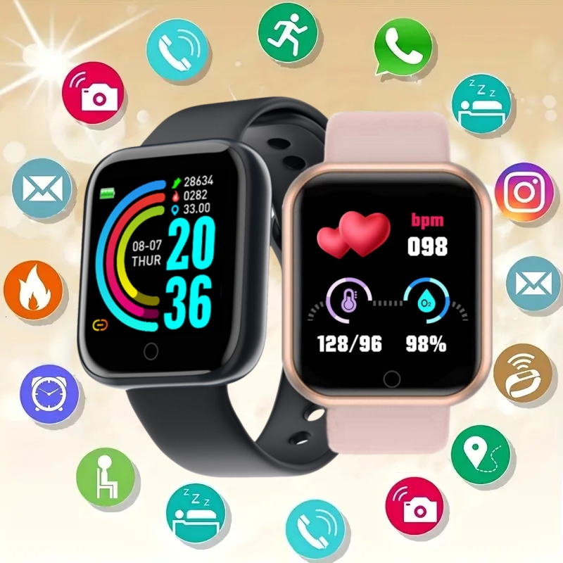 スマートウォッチ女性用男性用腕時計 Bluetooth 接続 - Smartwatch Phone Watches のレビューと価格