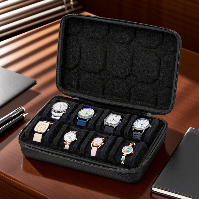 時計ボックス旅行時計収納ボックスオーガナイザーポータブル防水 - Smartwatch I Watches のレビューと価格