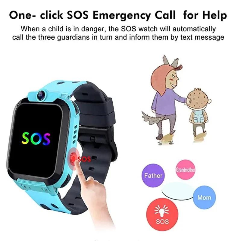 VIVO 4Gキッズスマートウォッチ SOS Wifi GP - Smartwatch Watches For Kid Girl のレビューと価格