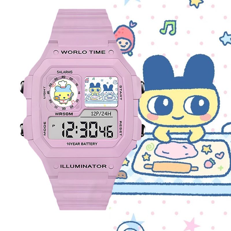たまごっちスマート電子時計ビッグマウスジマミ学生用電子時計ク - Smartwatch I Watches のレビューと価格