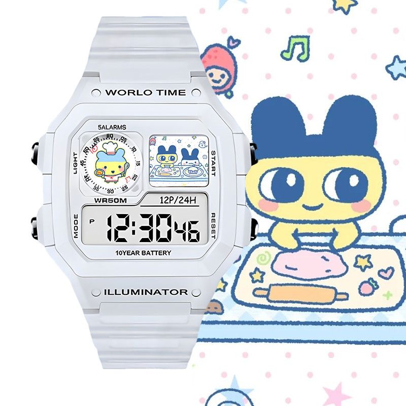 たまごっちスマート電子時計ビッグマウスジマミ学生用電子時計ク - Smartwatch I Watches のレビューと価格