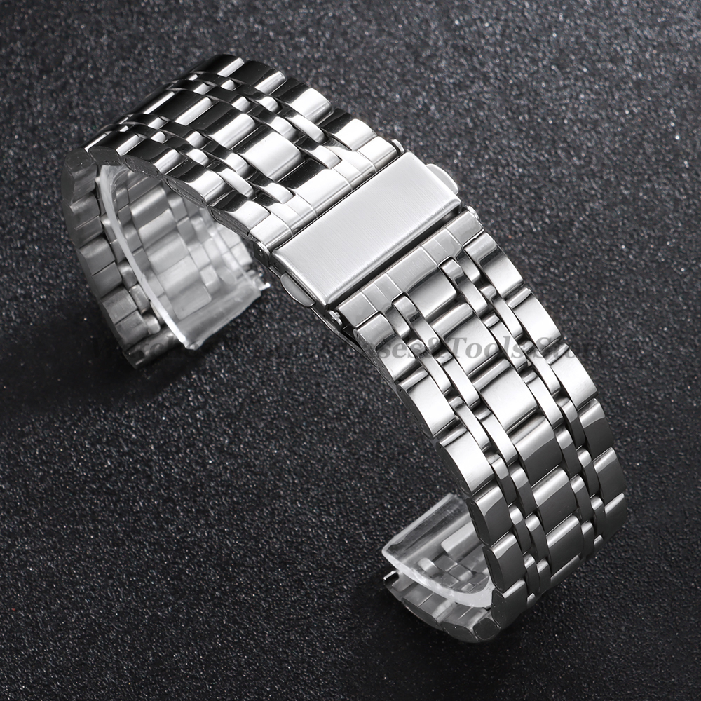 20 ミリメートル 22 ミリメートルステンレス鋼時計バンド - Watches Rolex Smartwatch のレビューと価格