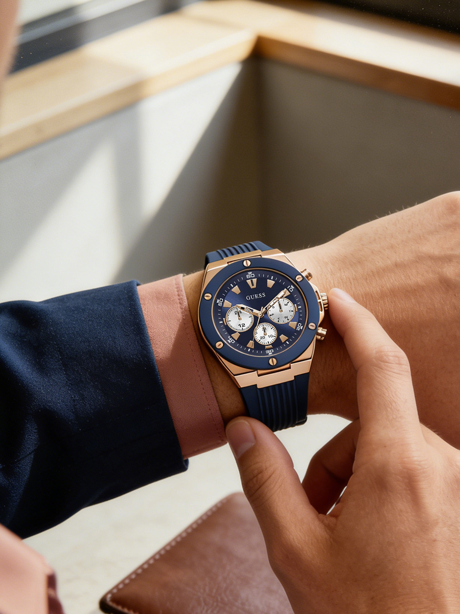 GUESS メンズ クォーツ時計 GW0057G2 ツートー - Smartwatch Watches Birthday Gift For Men のレビューと価格