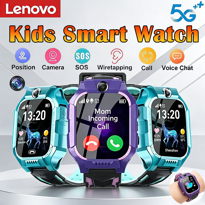 レノボ 2026 新型 5G 防水キッズスマートウォッチ S - Smartwatch Watches For Kid Girl のレビューと価格