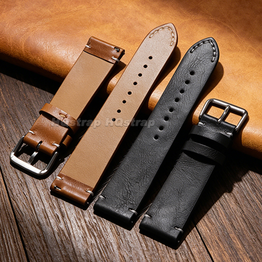 オイルワックスレザー時計ストラップ 18 ミリメートル 20 - Watches Rolex Smartwatch のレビューと価格