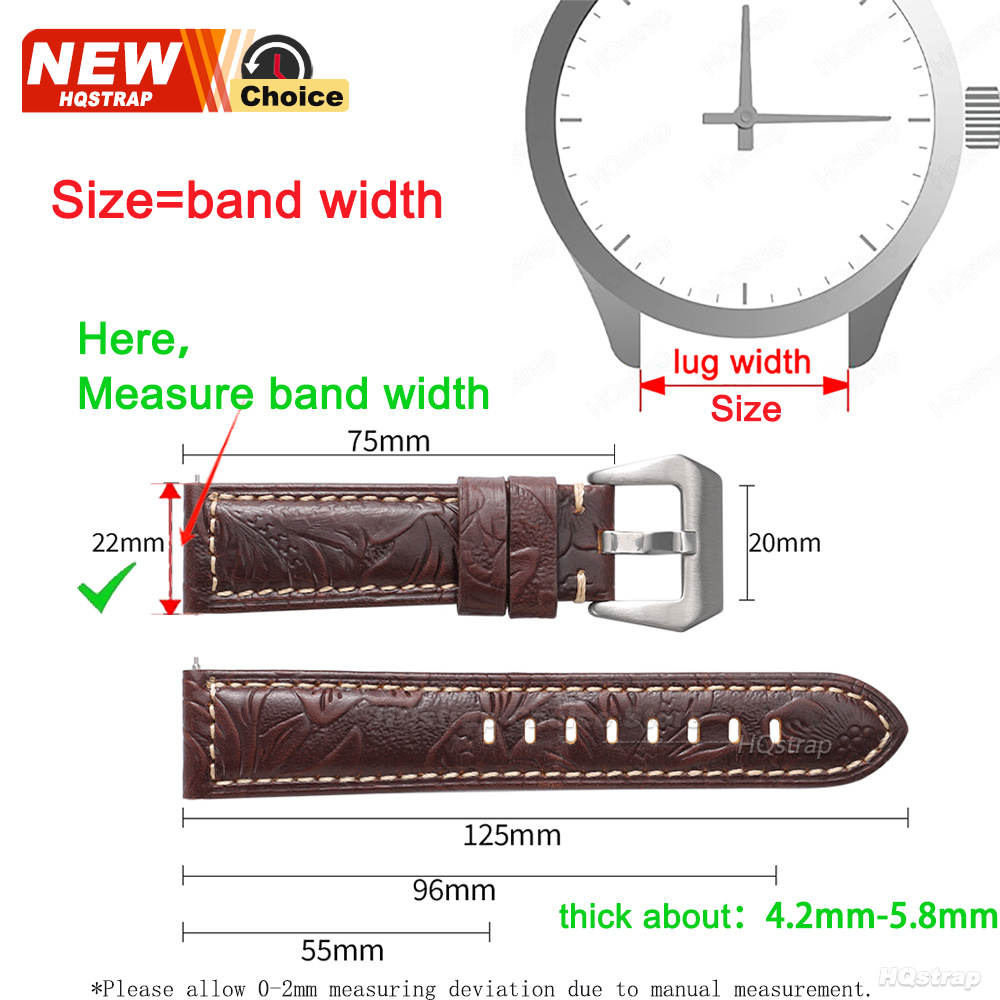 新しいプリントスタイルオイルワックス時計バンド 20/22/ - Watches Rolex Smartwatch のレビューと価格