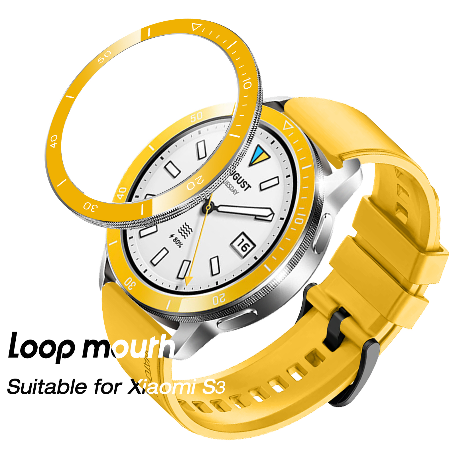 Xiaomi Watch S4 / S3用メタルウォッチベゼ - Smartwatch I Watches のレビューと価格