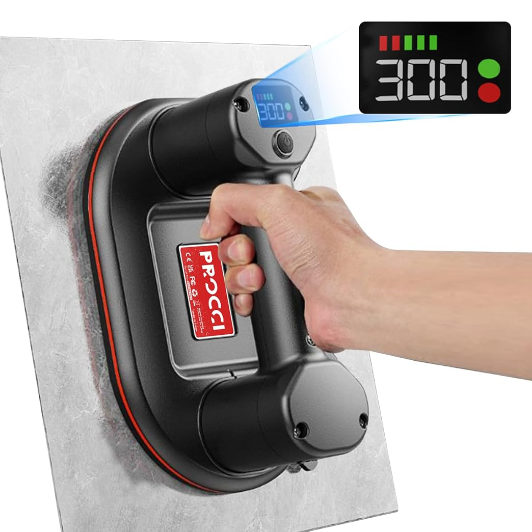 スマートディスプレイ大型電動真空吸盤300KG耐荷重ヘビーデ - Crystal Press Tool のレビューと価格