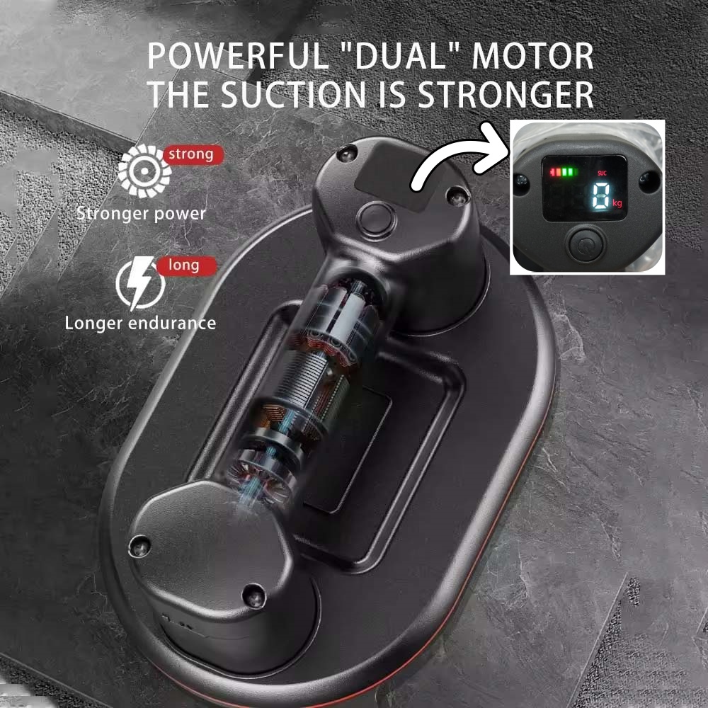 スマートディスプレイ大型電動真空吸盤300KG耐荷重ヘビーデ - Crystal Press Tool のレビューと価格
