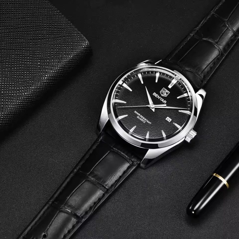 ベニヤール 5163 トップブランド 高級ミリタリー腕時計  - Smartwatch Watches For Men Brands のレビューと価格