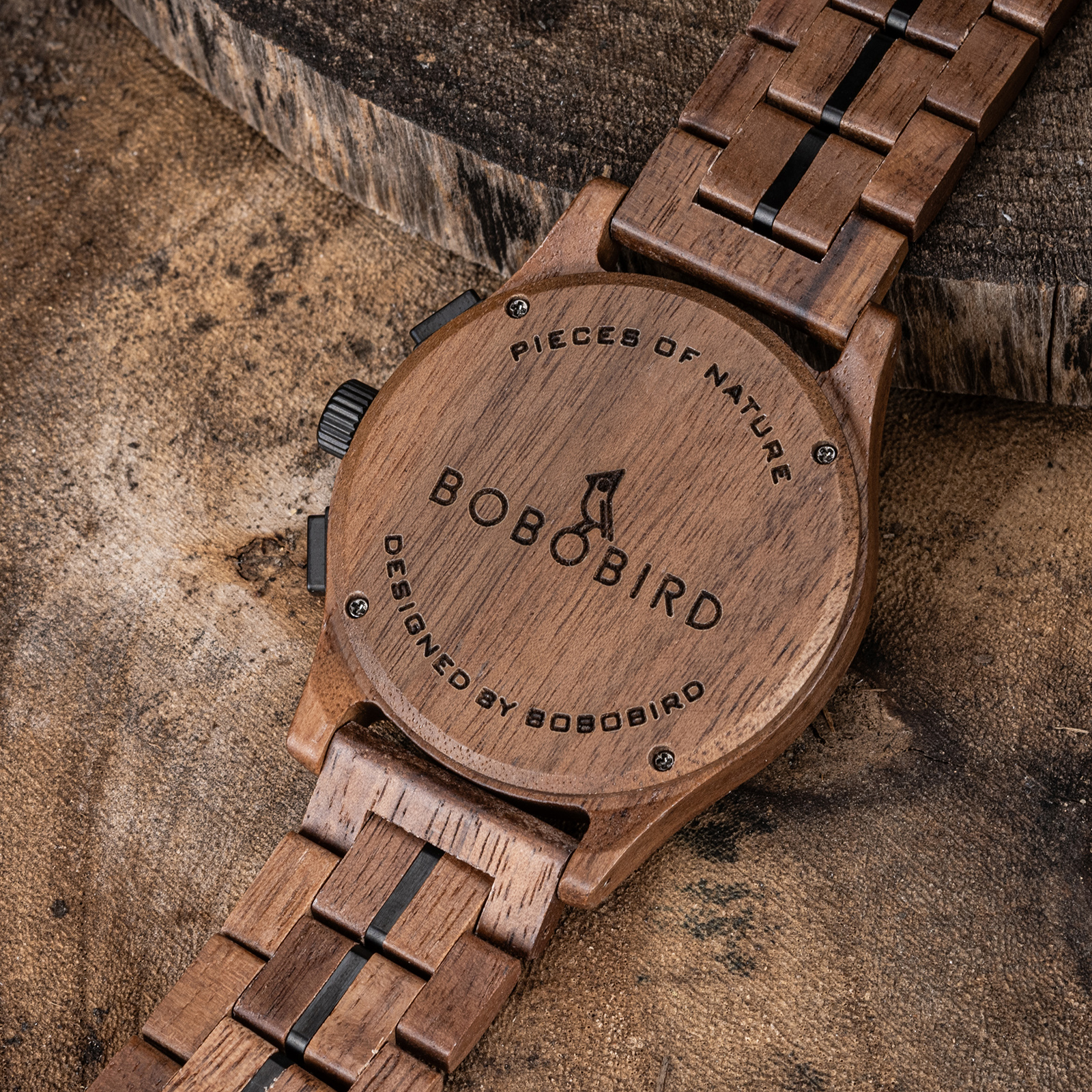BOBO BIRD メンズ木製クロノグラフ腕時計 夜光針付き - Smartwatch Watches Birthday Gift For Men のレビューと価格