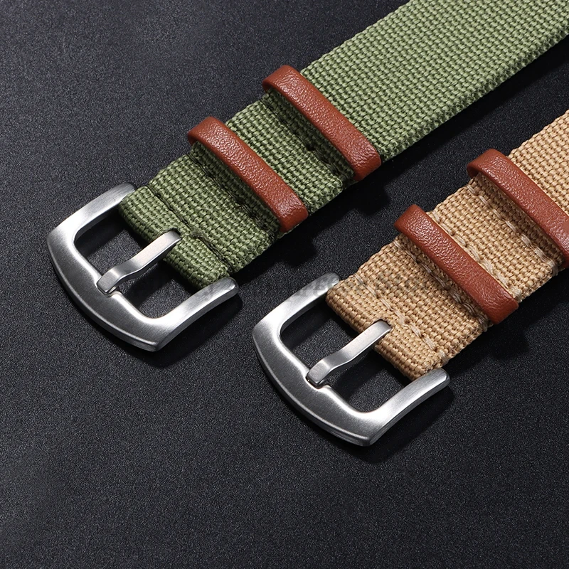 20 ミリメートル 22 ミリメートルキャンバスナイロンパッ - Watches Rolex Smartwatch のレビューと価格