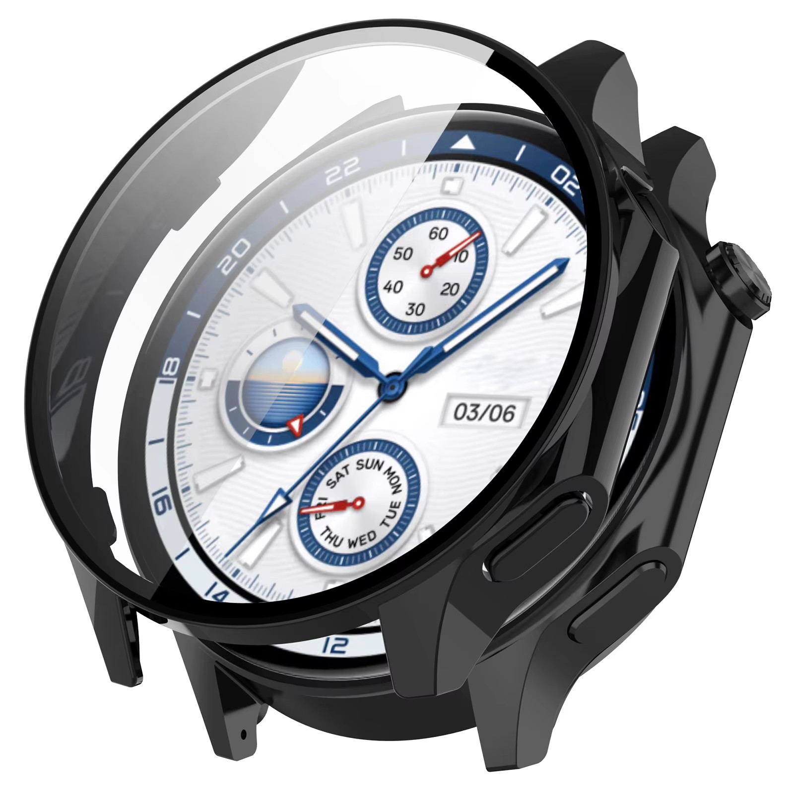Oppo 時計 X アクセサリー新しいガラス + ケース O - Smartwatch Oneplus Watches のレビューと価格