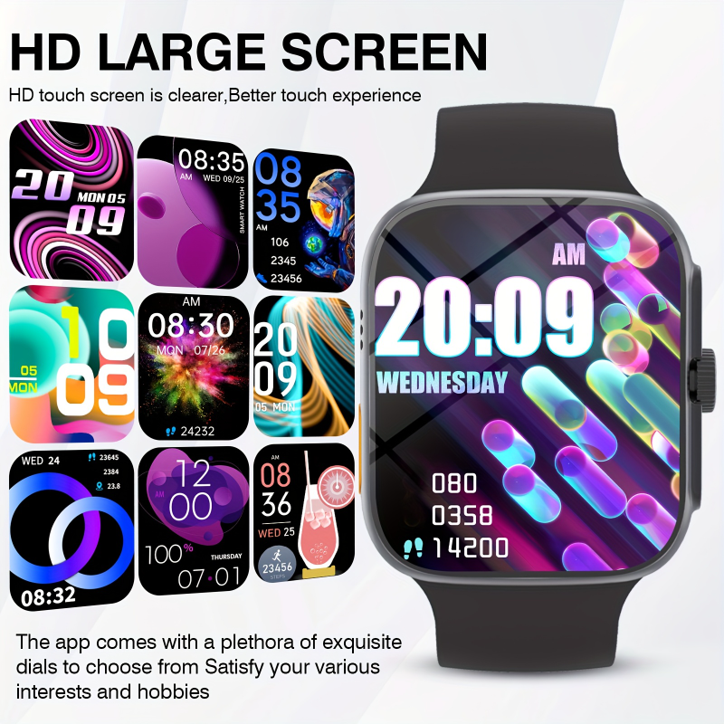 スマートウォッチ、HDスクリーン、ワイヤレス通話、複数のスポ - Smartwatch Watches For Men Digital のレビューと価格