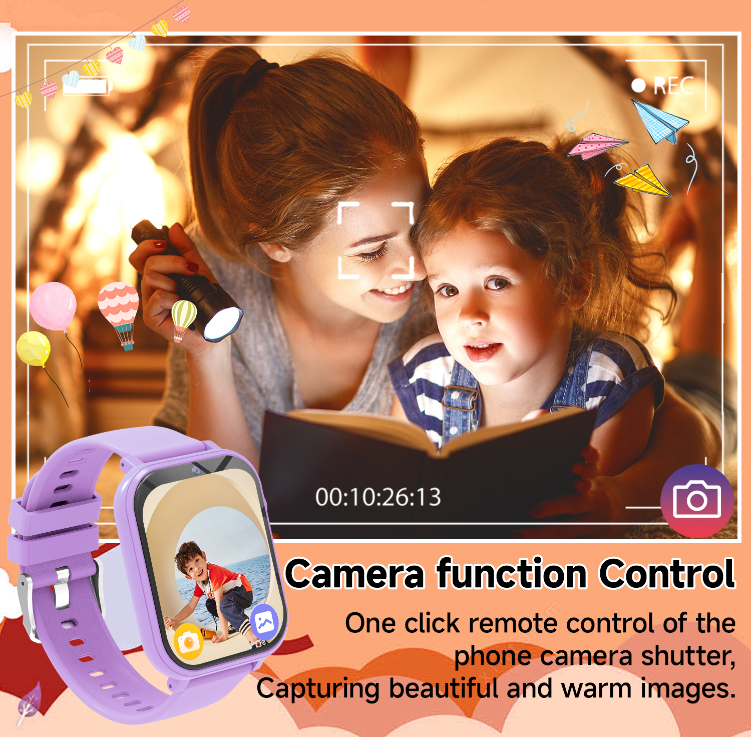 子供用スマートウォッチ カメラ付き 男の子 女の子向け 4- - Smartwatch Watches For Kid Girl のレビューと価格