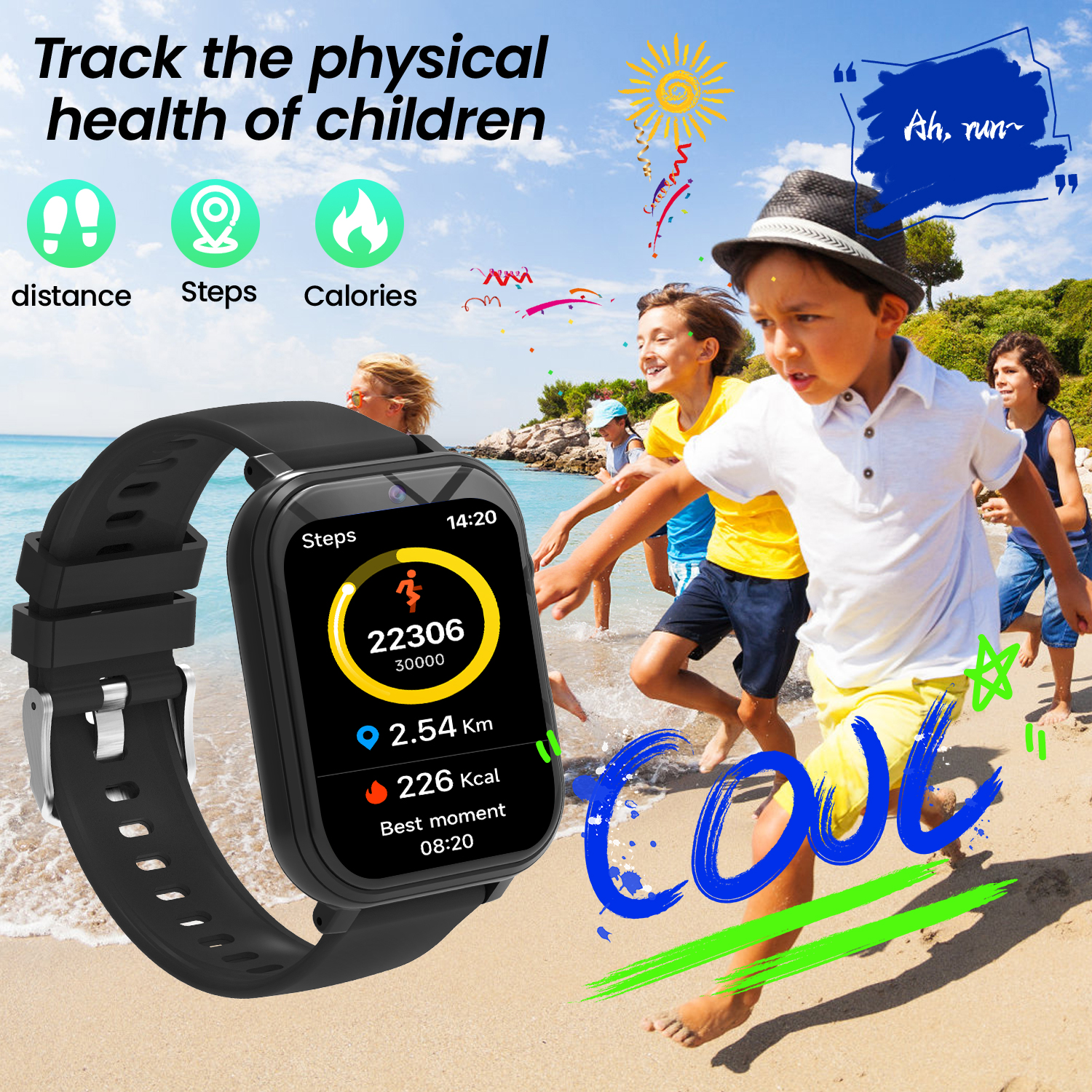 子供用スマートウォッチ カメラ付き 男の子 女の子向け 4- - Smartwatch Watches For Kid Girl のレビューと価格