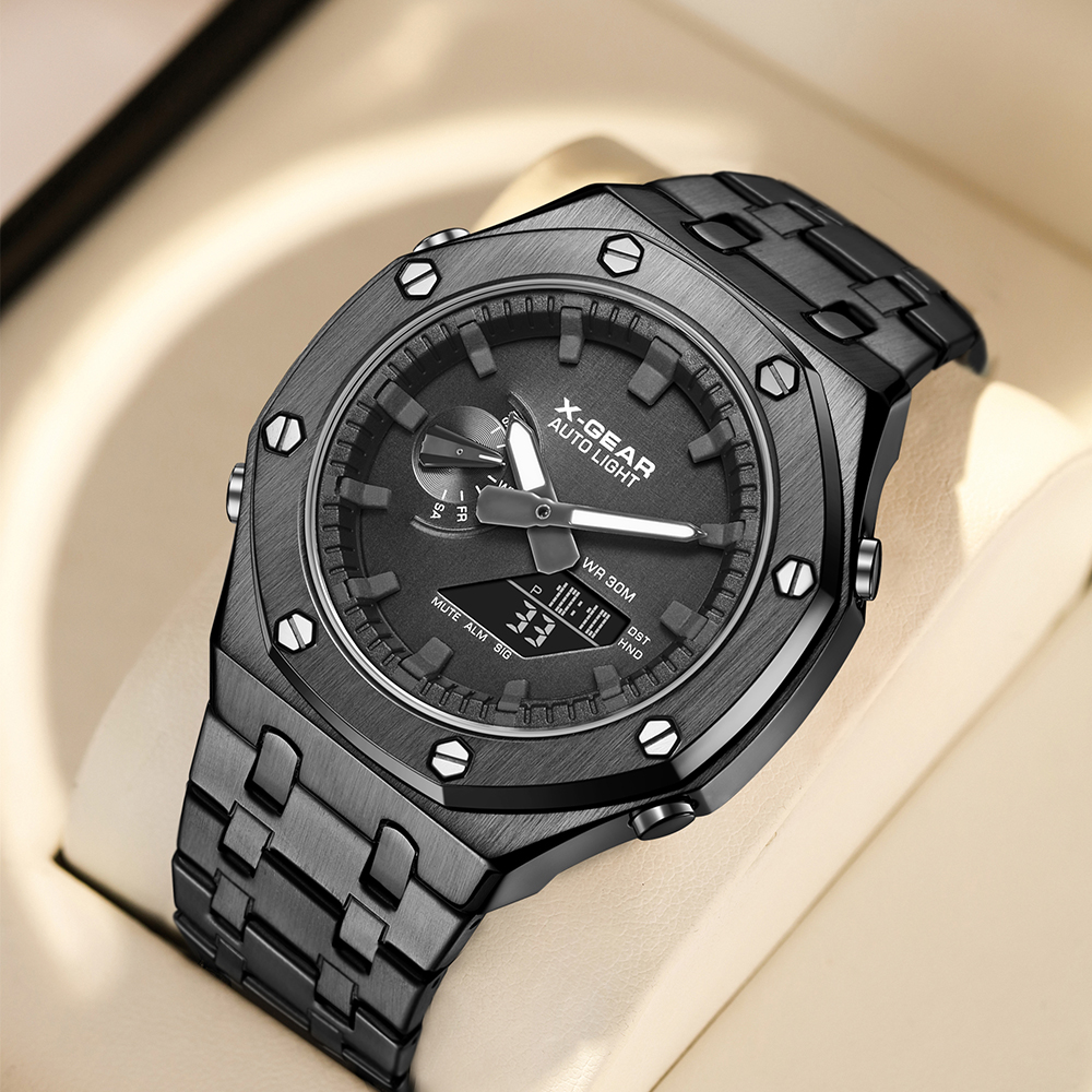 ファッションカジュアルビジネスクォーツ時計防水腕時計メンズス - Smartwatch Watches For Men Digital のレビューと価格