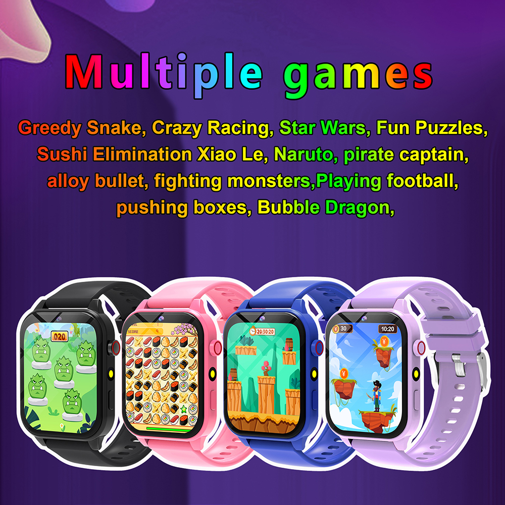 ゲームスマートウォッチ子供用18種類の楽しいゲーム睡眠モニタ - Smartwatch Digital Watches For Kid Boy With Alarm のレビューと価格