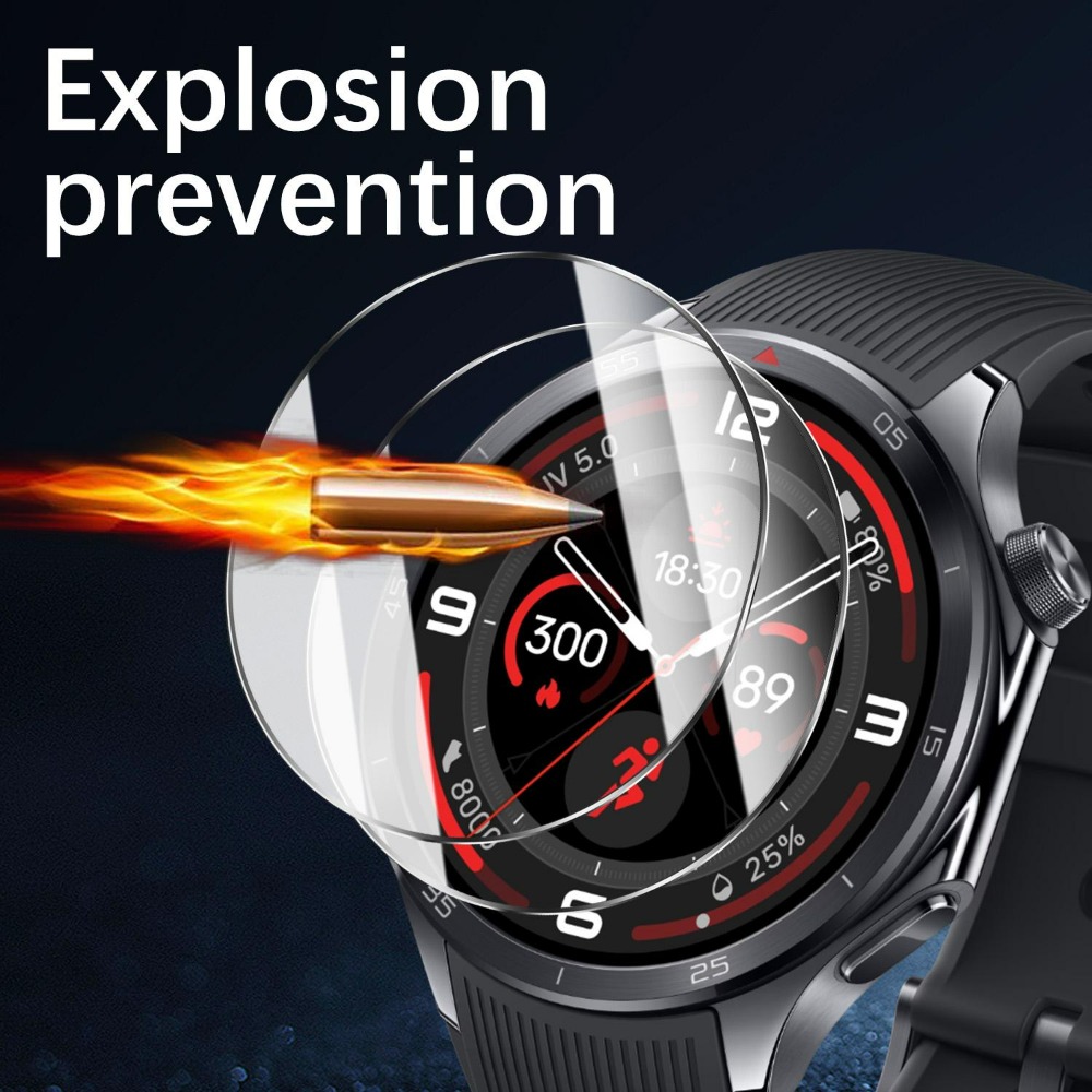 5-1 個の簡単取り付け保護ガラス OnePlus Watc - Smartwatch Oneplus Watches のレビューと価格