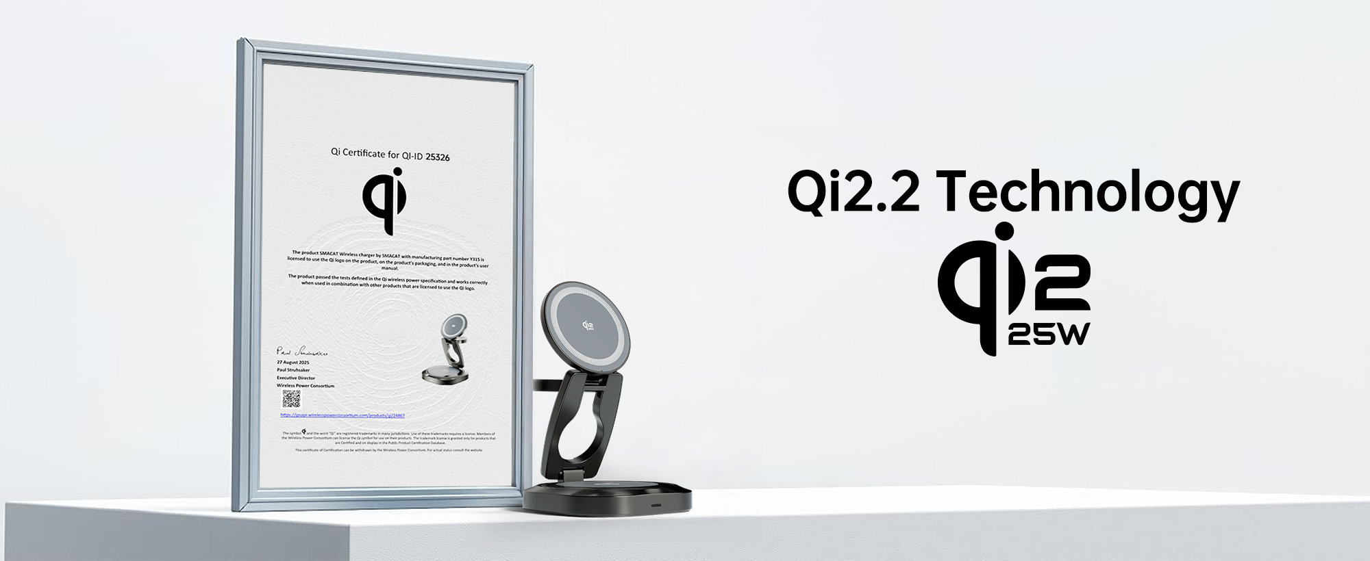Qi2.2 折りたたみ式磁気ワイヤレス充電器 25W急速充電 - Smartwatch Phone Watches のレビューと価格