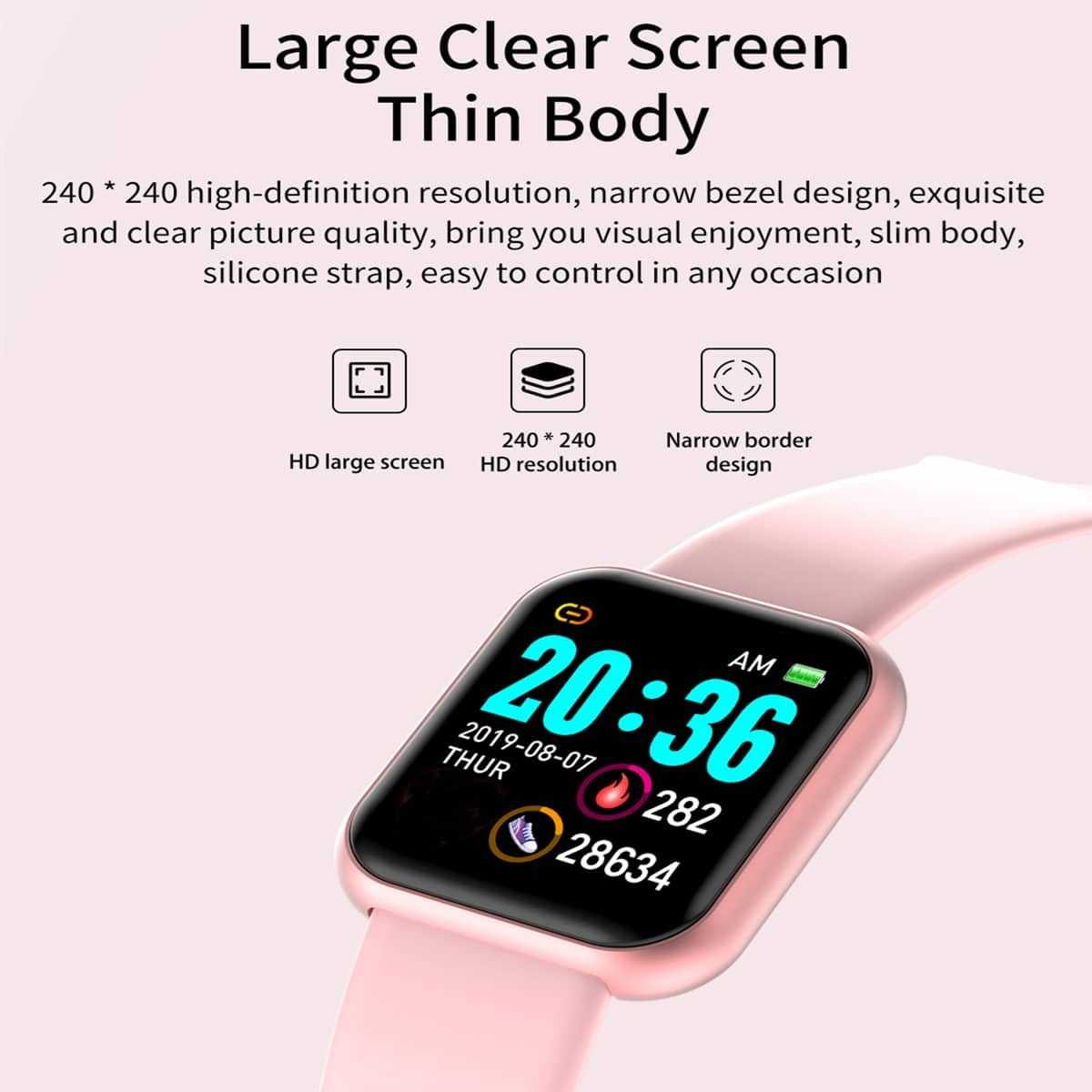 2025 新しいデジタル腕時計スマート LED ボーイズスポ - Smartwatch Digital Watches For Kid Boy With Alarm のレビューと価格