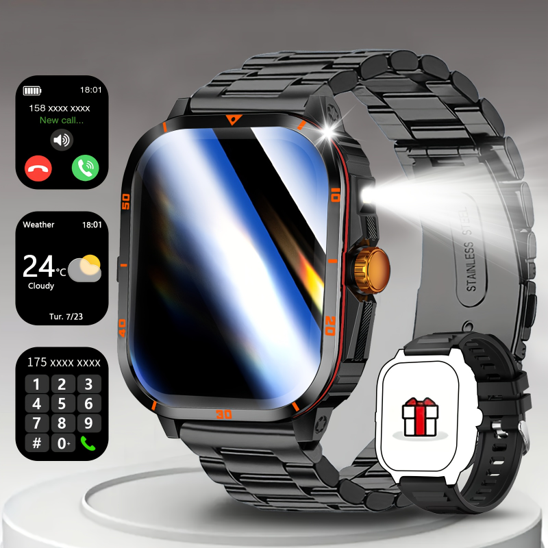 新しいクラシックスマートウォッチには、高解像度タッチスクリー - Watch 7 Smartwatch Iphone のレビューと価格