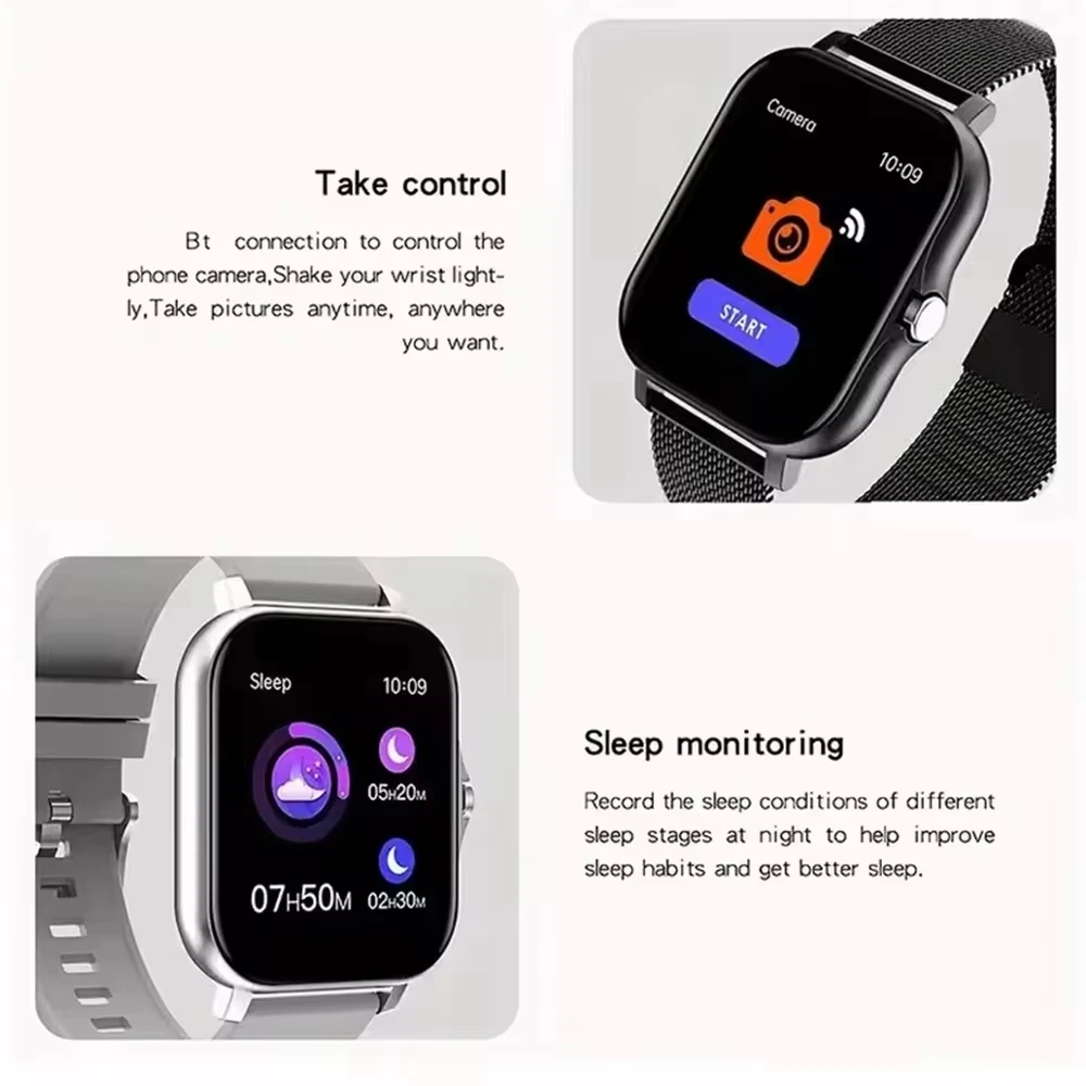 レノボ 2026 新しいスマートウォッチ男性女性フィットネス - Smartwatch Watches Birthday Gift For Men のレビューと価格