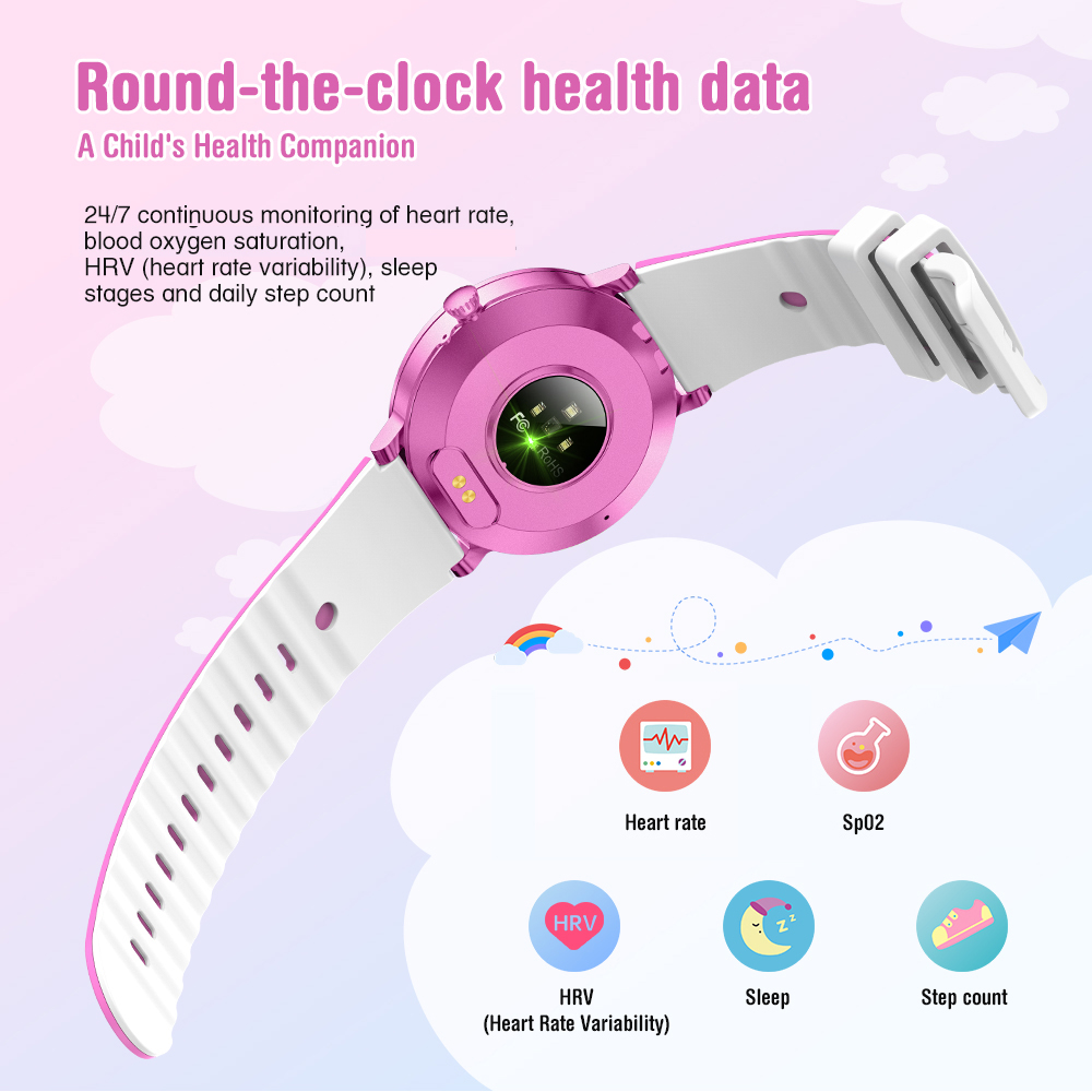 新しいCiberer DS08キッズスマートウォッチ、音声通 - Smartwatch Watches For Kid Girl のレビューと価格