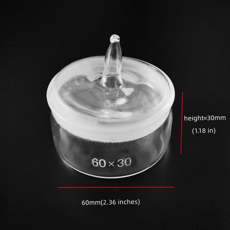 1 ピース 60X30mm ガラスカップ透明ボトルアルコール - Crystal Press Tool のレビューと価格