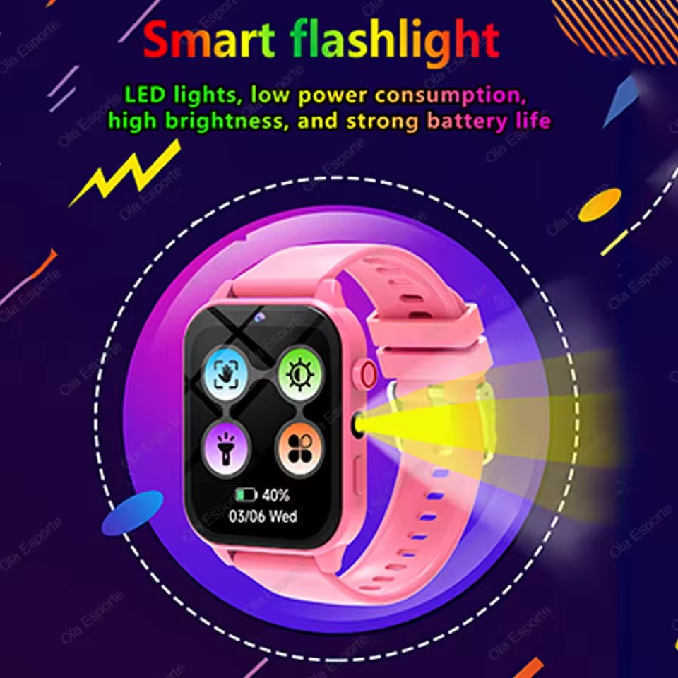 100種類以上のゲーム搭載 スマートウォッチ 子供用 HD画 - Smartwatch Watches For Kid Girl のレビューと価格