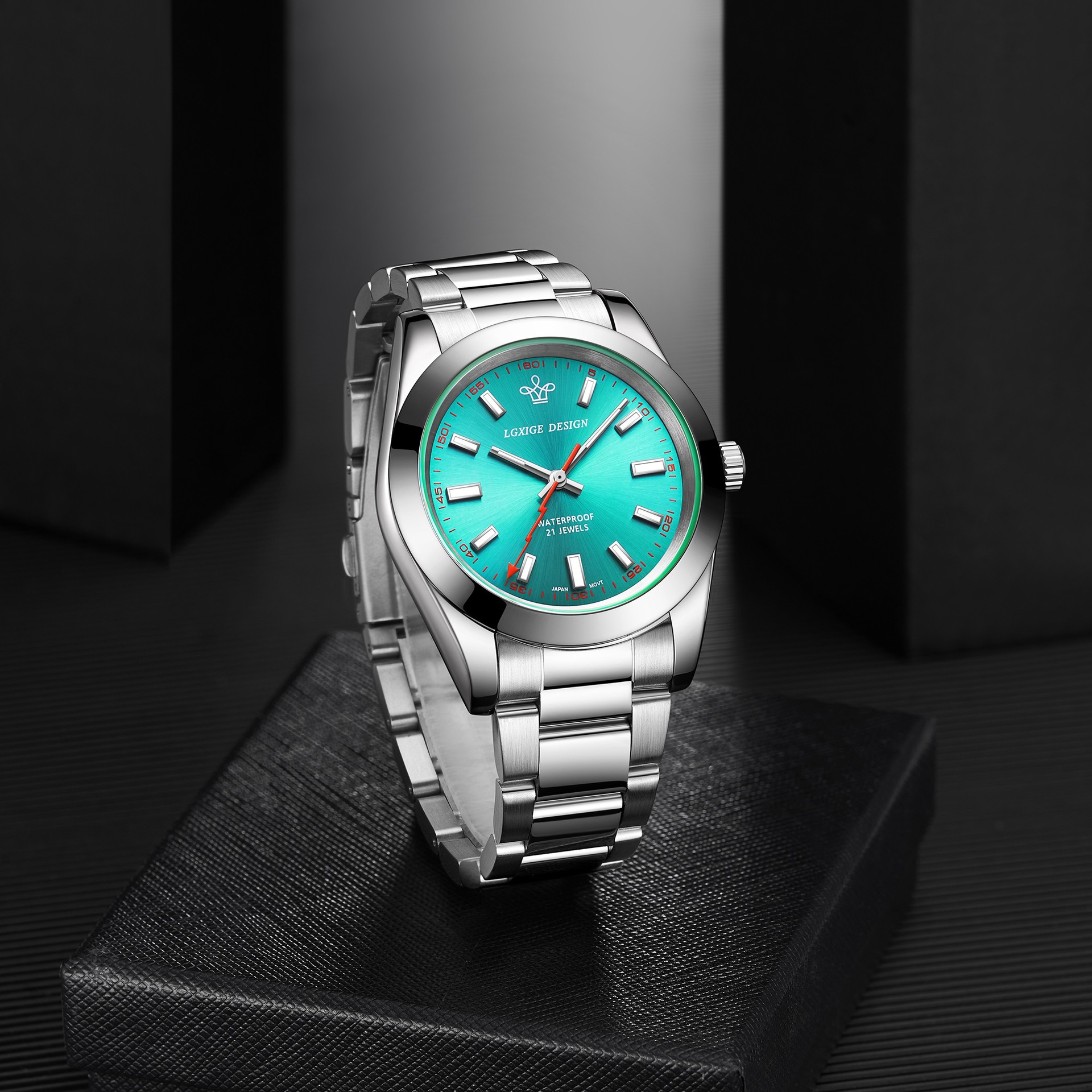 LGXIGEブランドオリジナルステンレススチールクォーツ腕時 - Smartwatch Watches For Men Brands のレビューと価格