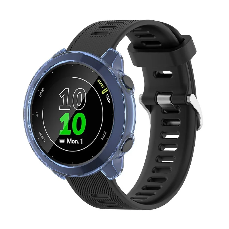TPU 保護ケースカバーガーミンフォアランナー 55 /15 - Smartwatch English のレビューと価格