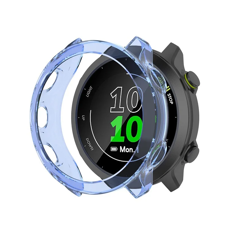 TPU 保護ケースカバーガーミンフォアランナー 55 /15 - Smartwatch English のレビューと価格
