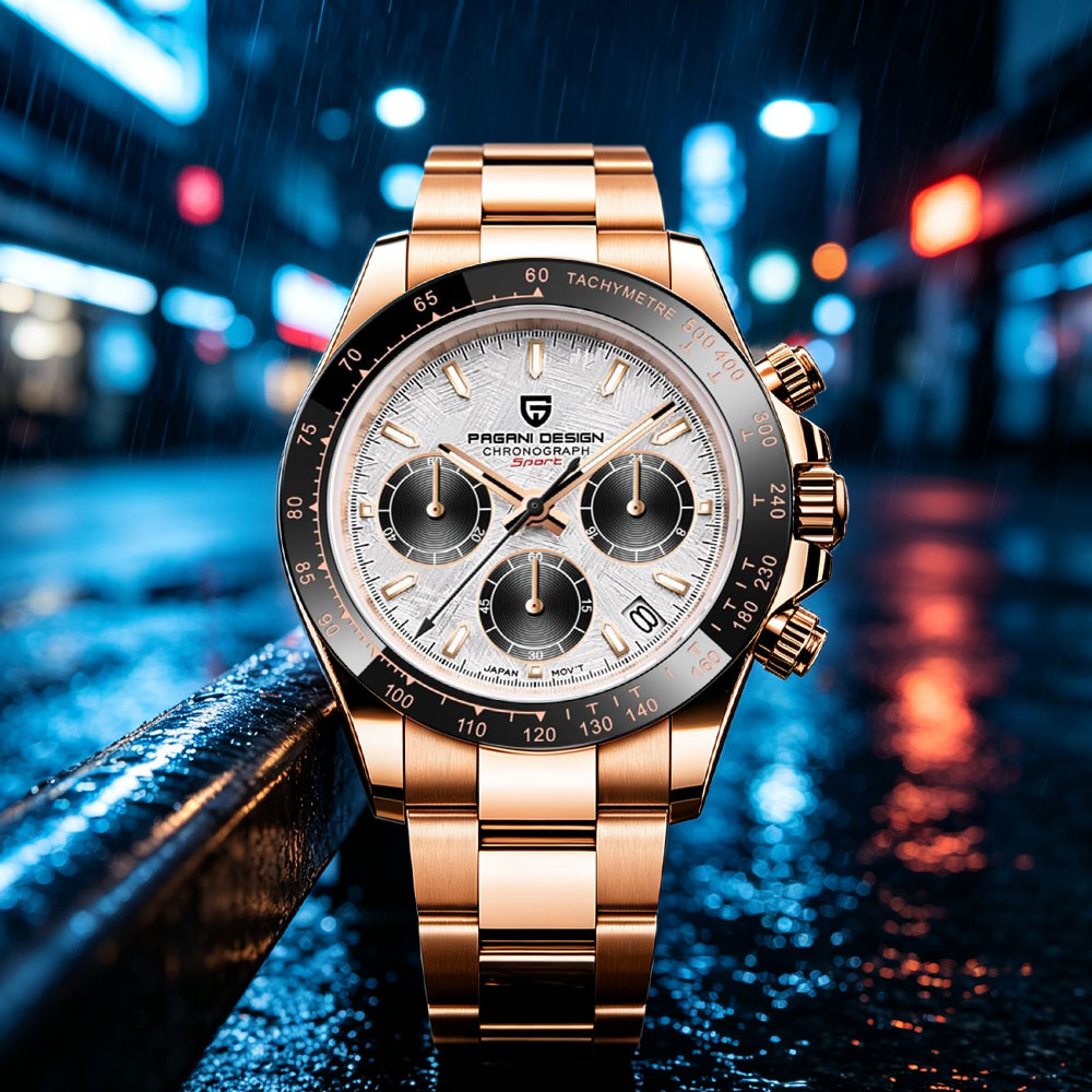 トップブランドパガーニデザイン高級メンズ腕時計多機能クロノグ - Smartwatch Watches For Men Brands のレビューと価格