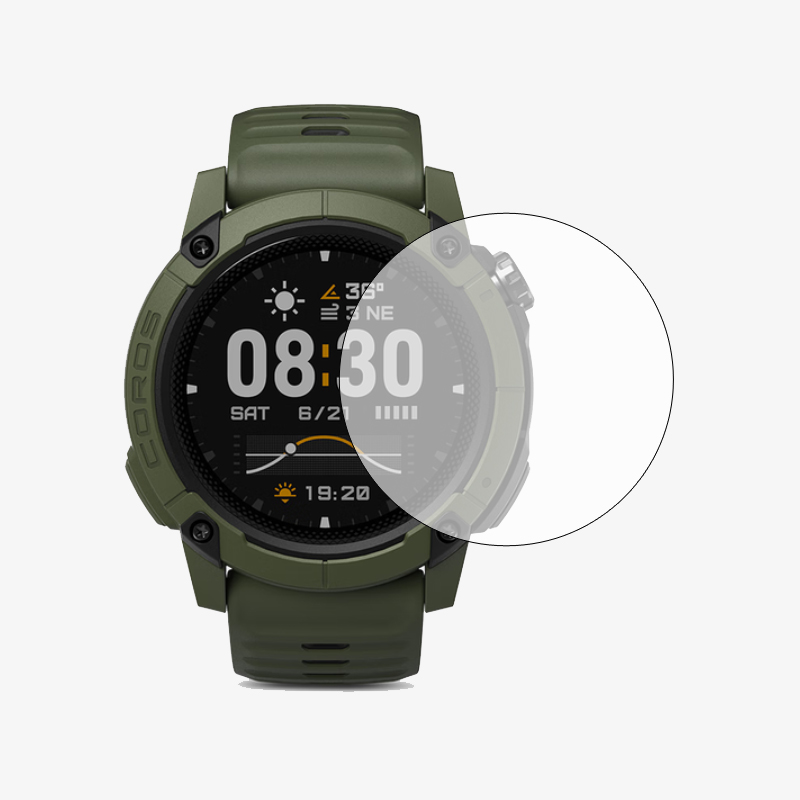 スマートウォッチハードガラス保護フィルムガード Coros  - Smartwatch English のレビューと価格