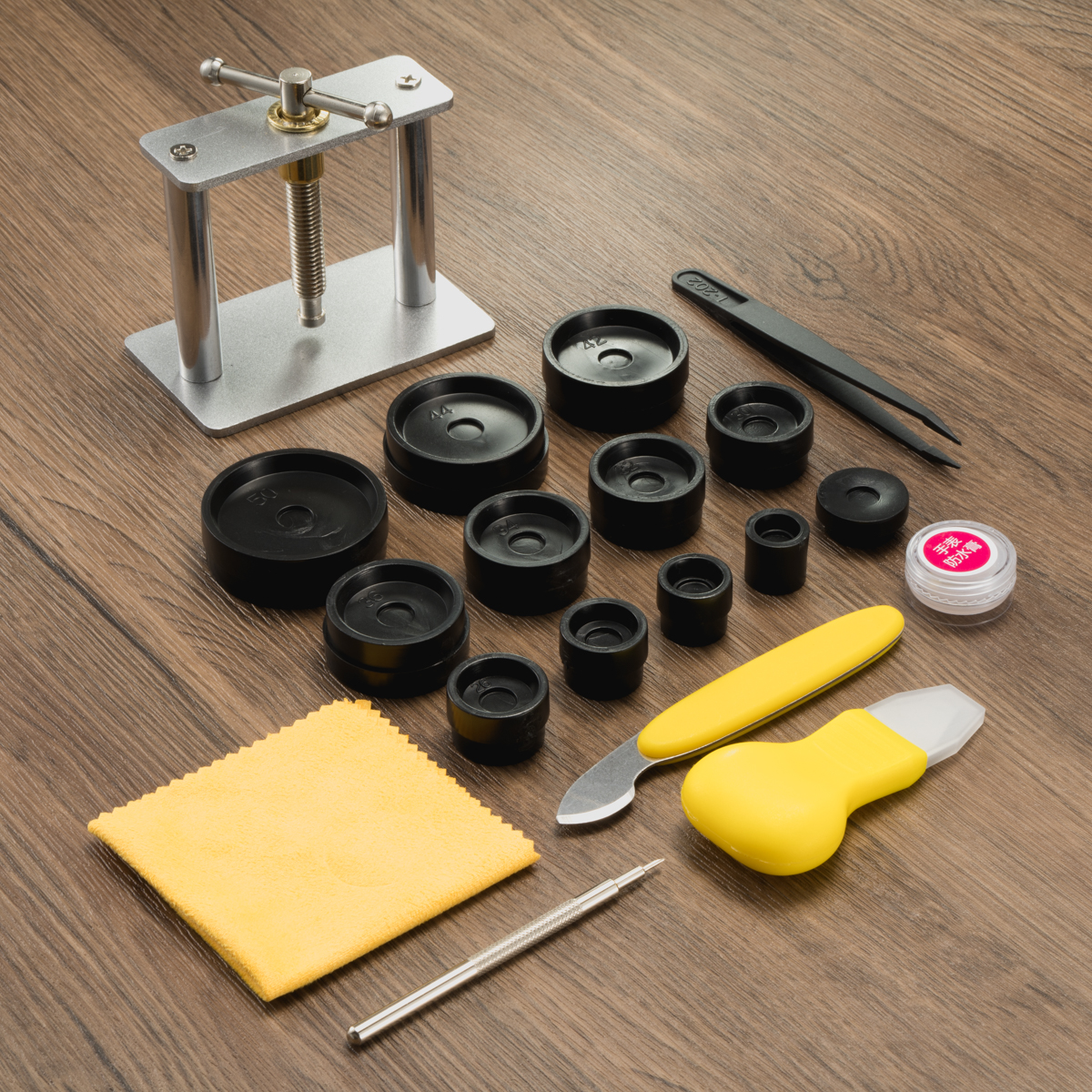 プロ用時計プレスセット、時計ケース閉鎖ツール＆フィッティング - Crystal Press Tool のレビューと価格