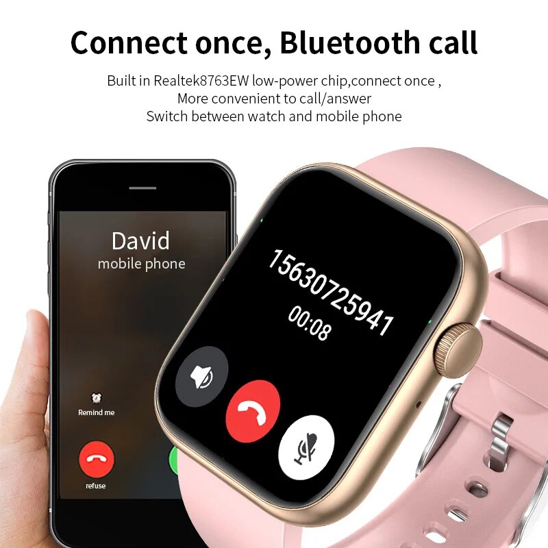 Lige-男性と女性のためのスマートウォッチ,スポーツデバイ - Smartwatch Watches For Men Digital のレビューと価格