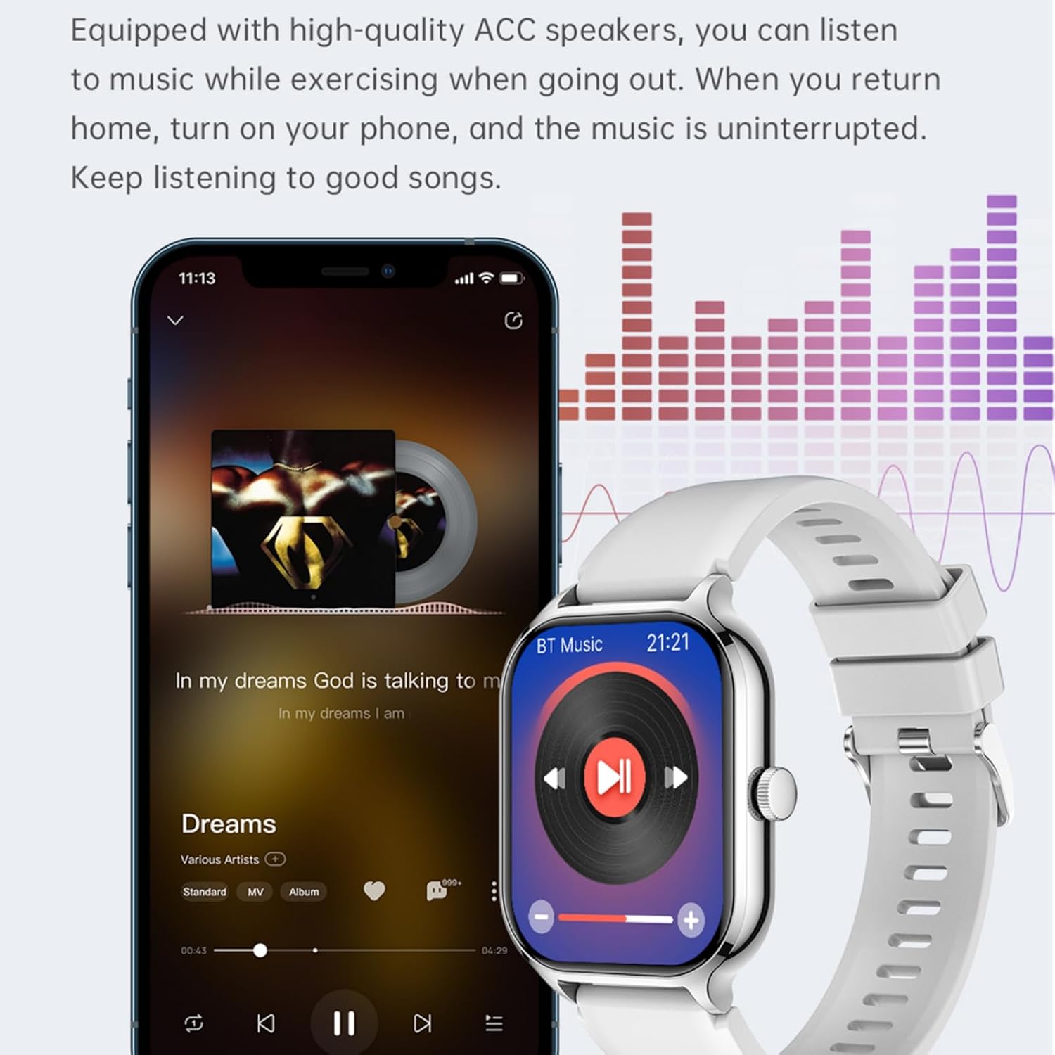 HDタッチスクリーン搭載スマートウォッチ、ワイヤレス通話、ア - Watch 7 Smartwatch Iphone のレビューと価格