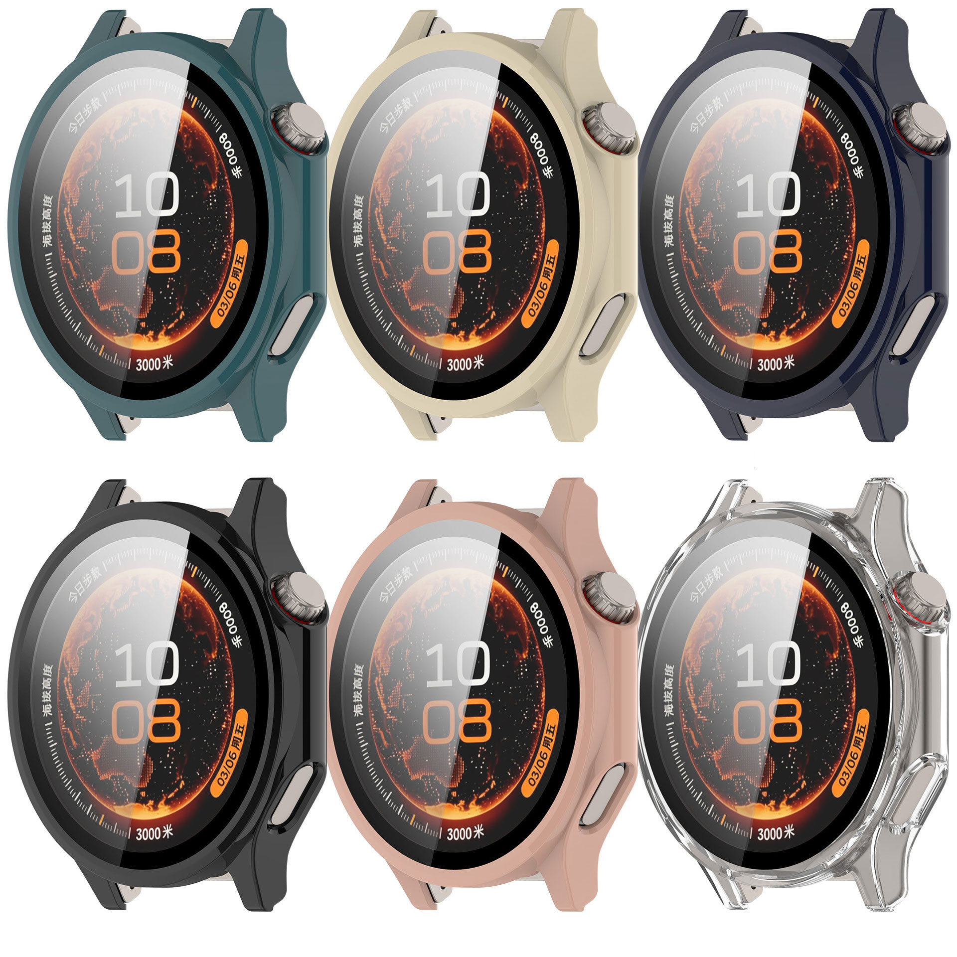 ガラス + ケース OnePlus Watch4 スマートウ - Smartwatch Oneplus Watches のレビューと価格