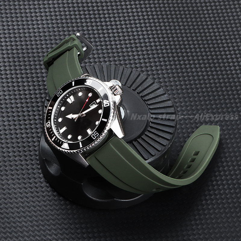 メンズ防水シリコンウォッチバンド,ユニバーサルスポーツストラ - Watches Rolex Smartwatch のレビューと価格