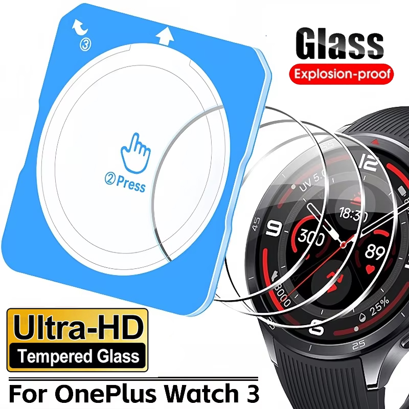 9H 簡単インストール強化ガラス OnePlus Watch - Smartwatch Oneplus Watches のレビューと価格