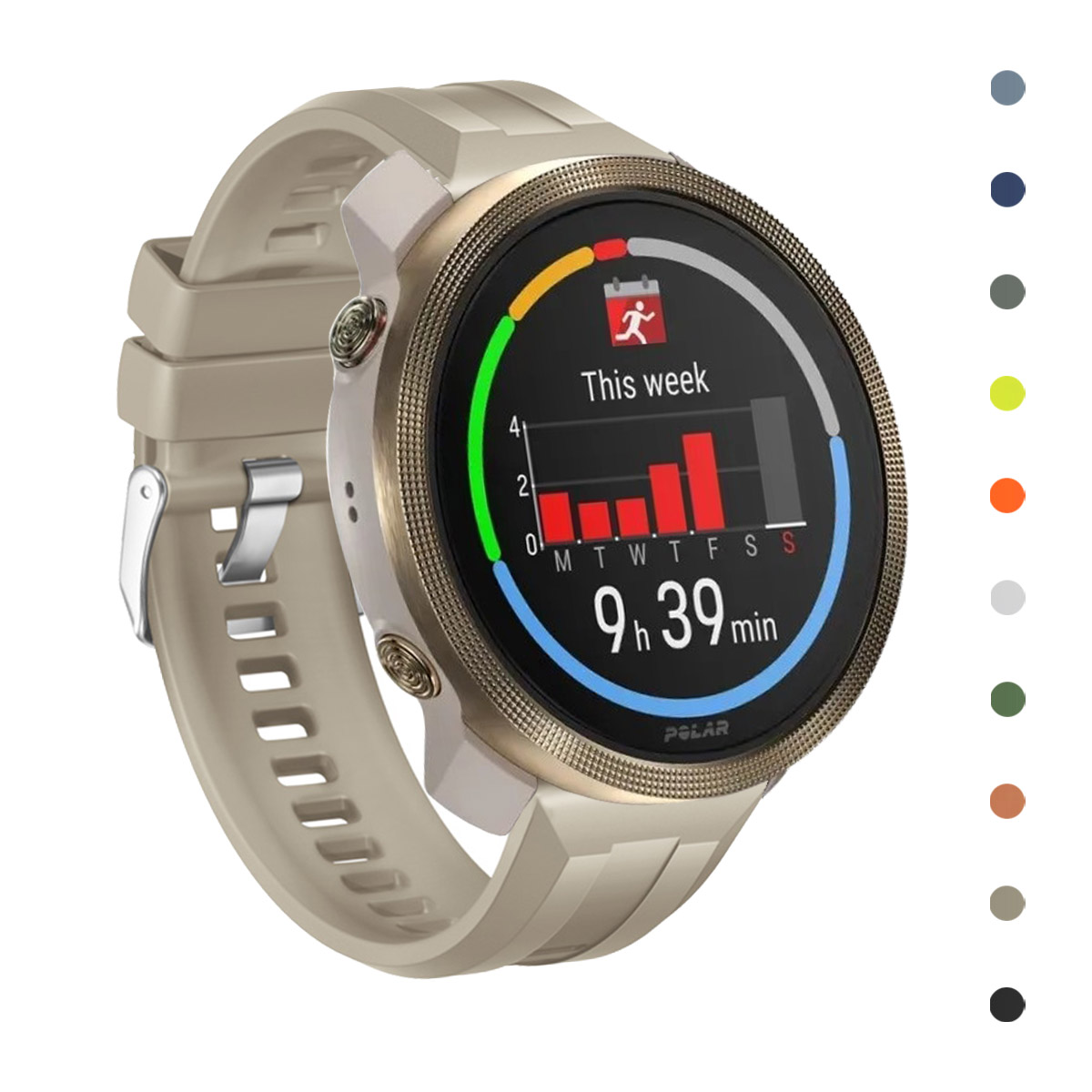 スポーツラバー時計ストラップ 22mm ポーラー バンテージ - Titan Watches Smartwatch のレビューと価格