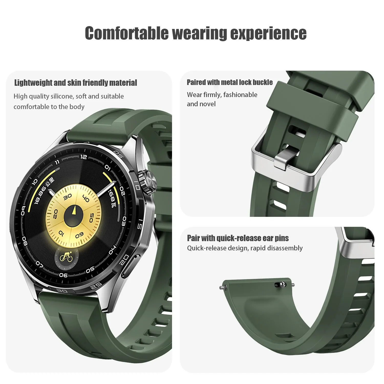 スポーツラバー時計ストラップ 22mm ポーラー バンテージ - Titan Watches Smartwatch のレビューと価格