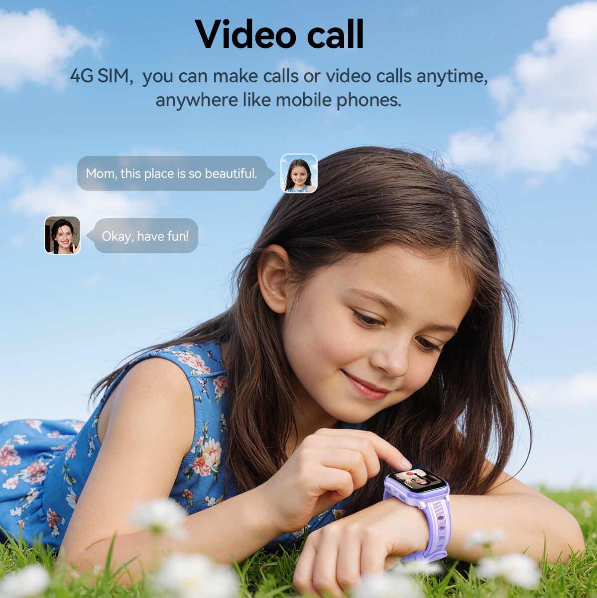 HOCO Y108 1.69インチHD液晶曲面タッチスクリー - Smartwatch Watches For Kid Girl のレビューと価格