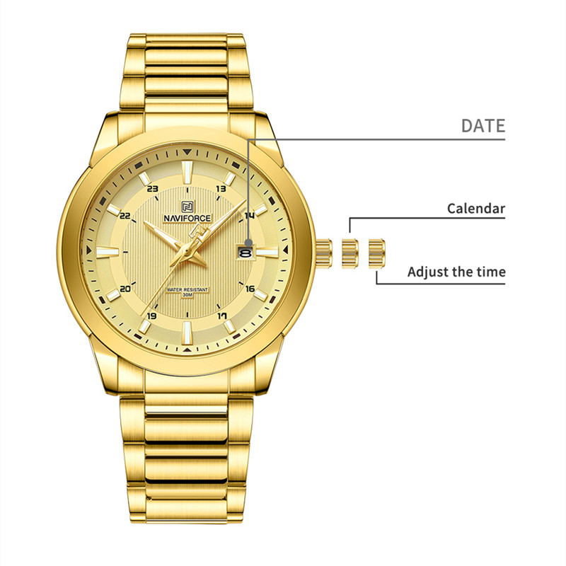 2024 トップブランド NAVIFORCE メンズ腕時計ス - Smartwatch Watches For Men Brands のレビューと価格