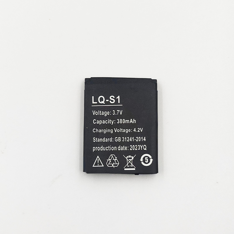 LQ-S1 3.7V 380mAh スマートウォッチバッテリ - Watch V8 のレビューと価格