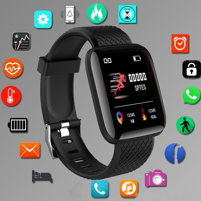 スマートウォッチ男性女性腕時計スマートウォッチメッセージフィ - Smartwatch Watches Birthday Gift For Men のレビューと価格